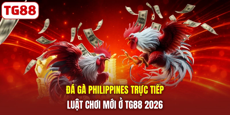 Đá Gà Philippines Trực Tiếp | Luật Chơi Mới Ở TG88 2026