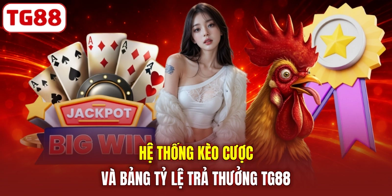 Hệ thống kèo cược và bảng tỷ lệ trả thưởng TG88