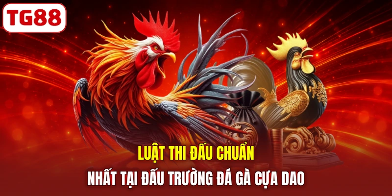 Luật thi đấu chuẩn nhất tại đấu trường đá gà cựa dao