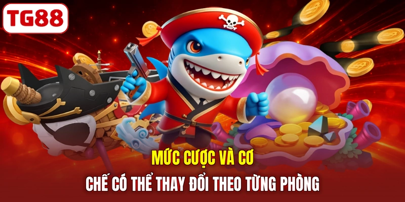 Mức cược và cơ chế có thể thay đổi theo từng phòng